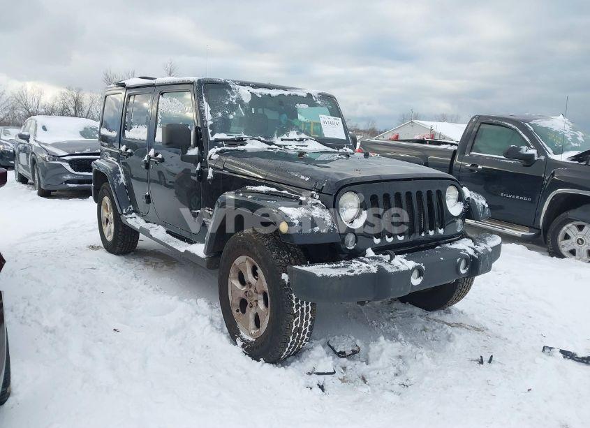 2014 Jeep Wrangler UNLIMITED SAHARA (VIN 1C4BJWEG1EL106820) main photo