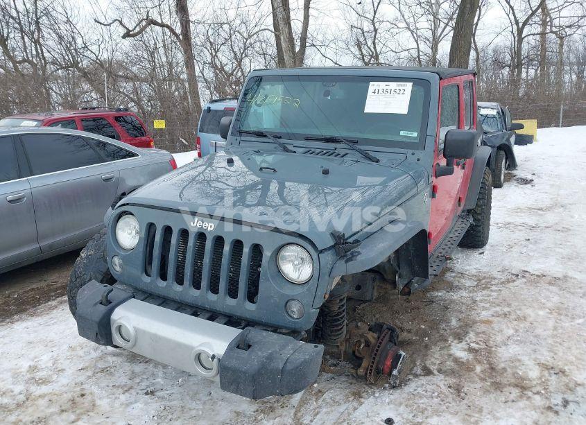 Photo 2 of 2014 Jeep Wrangler UNLIMITED SAHARA (VIN 1C4BJWEG1EL152938)