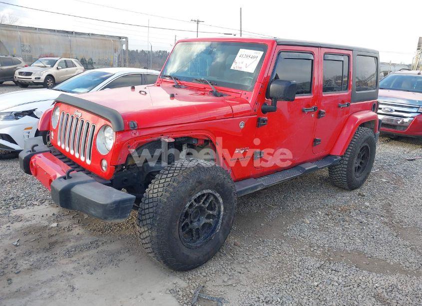 Photo 2 of 2016 Jeep Wrangler UNLIMITED SAHARA (VIN 1C4BJWEG1GL210436)