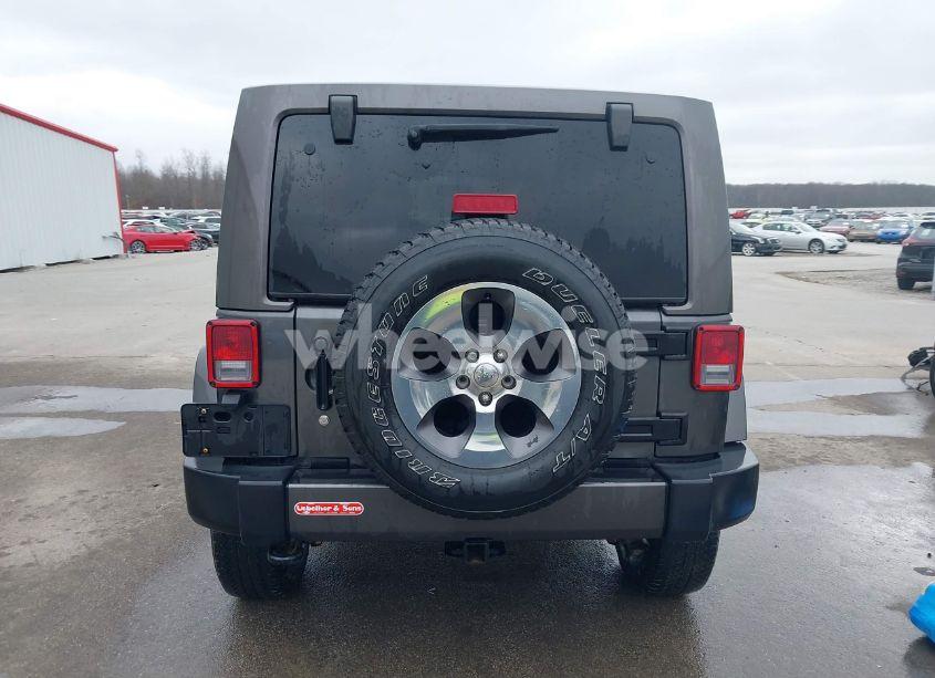 Photo 16 of 2017 Jeep Wrangler UNLIMITED SAHARA 4X4 (VIN 1C4BJWEG1HL601426)