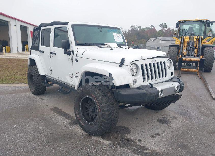 2017 Jeep Wrangler UNLIMITED SAHARA 4X4 (VIN 1C4BJWEG1HL715815) main photo