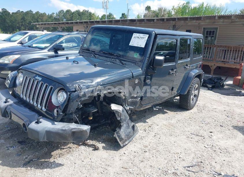 Photo 2 of 2017 Jeep Wrangler UNLIMITED SAHARA 4X4 (VIN 1C4BJWEG1HL715913)