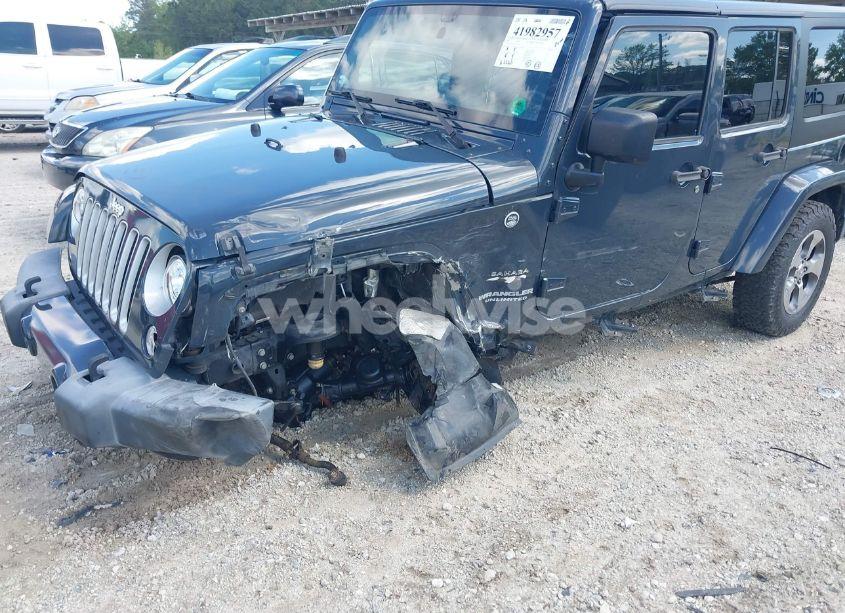 Photo 6 of 2017 Jeep Wrangler UNLIMITED SAHARA 4X4 (VIN 1C4BJWEG1HL715913)