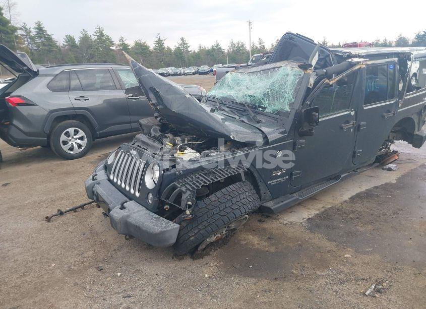 Photo 2 of 2017 Jeep Wrangler UNLIMITED SAHARA 4X4 (VIN 1C4BJWEG1HL721307)