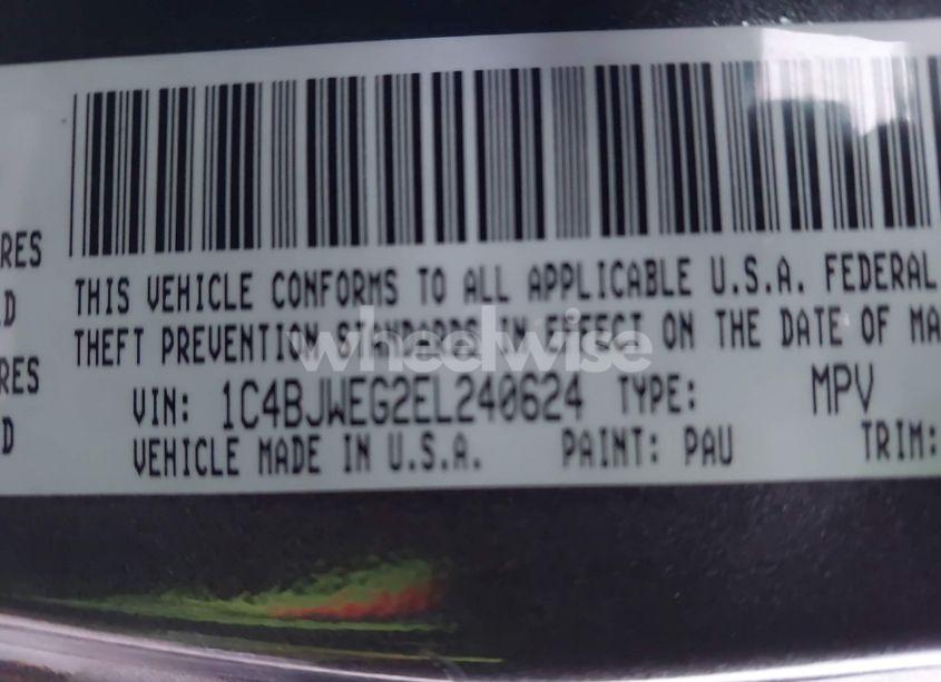 Photo 9 of 2014 Jeep Wrangler UNLIMITED SAHARA (VIN 1C4BJWEG2EL240624)