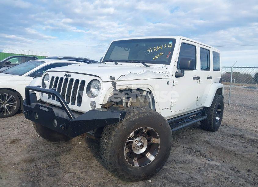 Photo 2 of 2015 Jeep Wrangler UNLIMITED WRANGLER X (VIN 1C4BJWEG2FL607863)