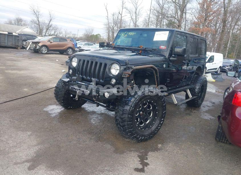 Photo 2 of 2015 Jeep Wrangler UNLIMITED WRANGLER X (VIN 1C4BJWEG2FL653130)