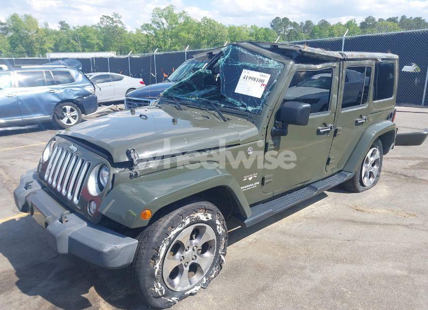 Photo 2 of 2016 Jeep Wrangler UNLIMITED SAHARA (VIN 1C4BJWEG2GL161375)