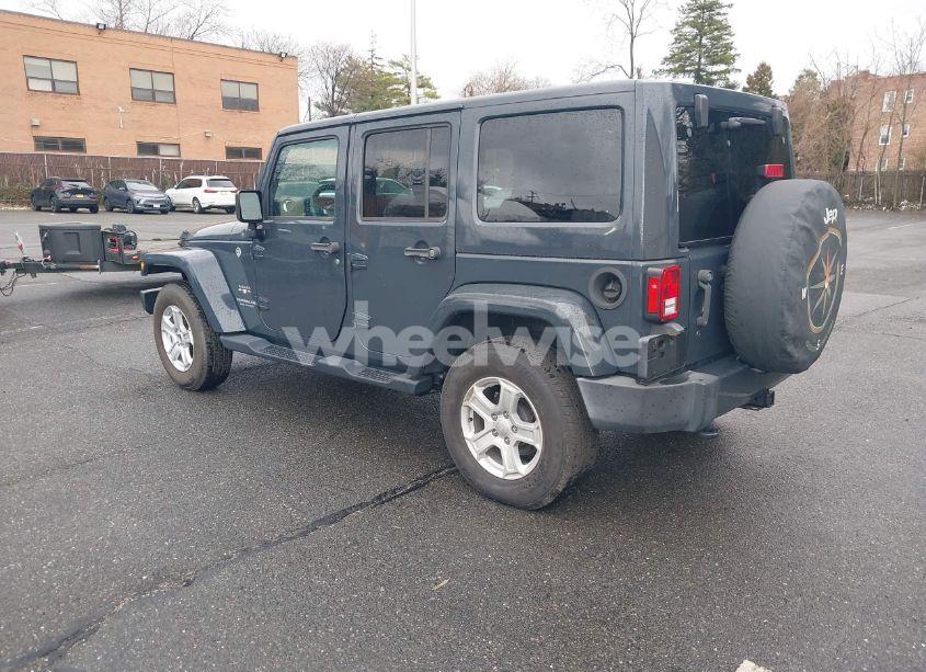 Photo 3 of 2017 Jeep Wrangler UNLIMITED SAHARA 4X4 (VIN 1C4BJWEG2HL750928)