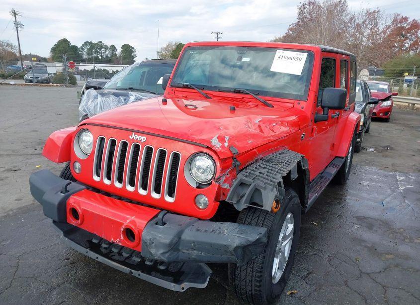 Photo 6 of 2018 Jeep Wrangler JK UNLIMITED SAHARA 4X4 (VIN 1C4BJWEG2JL936605)