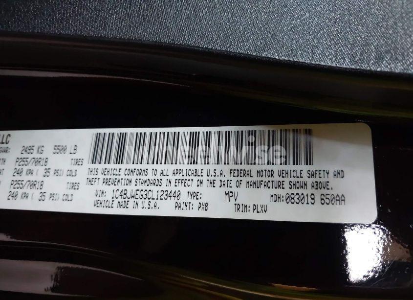 Photo 9 of 2012 Jeep Wrangler UNLIMITED SAHARA (VIN 1C4BJWEG3CL123440)