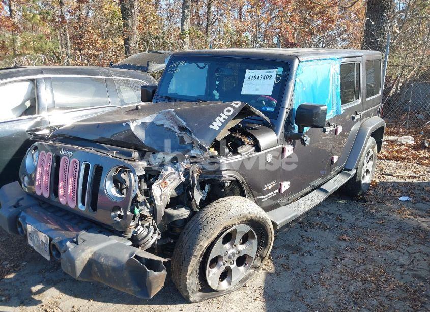 Photo 2 of 2017 Jeep Wrangler UNLIMITED SAHARA 4X4 (VIN 1C4BJWEG3HL567733)