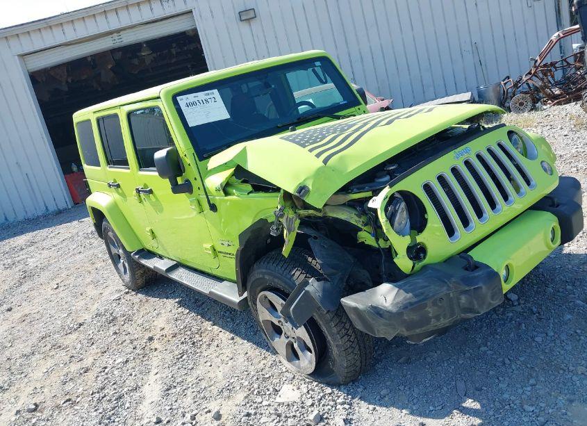 2017 Jeep Wrangler UNLIMITED SAHARA 4X4 (VIN 1C4BJWEG4HL508965) main photo