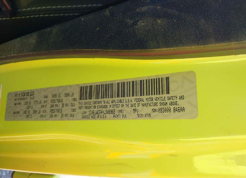 Photo 9 of 2017 Jeep Wrangler UNLIMITED SAHARA 4X4 (VIN 1C4BJWEG4HL508965)