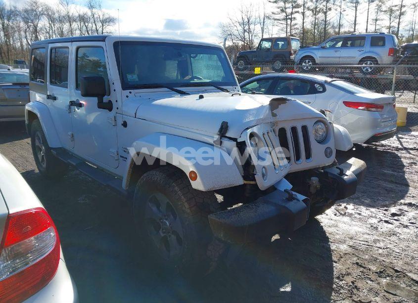 2017 Jeep Wrangler UNLIMITED SAHARA 4X4 (VIN 1C4BJWEG4HL722578) main photo