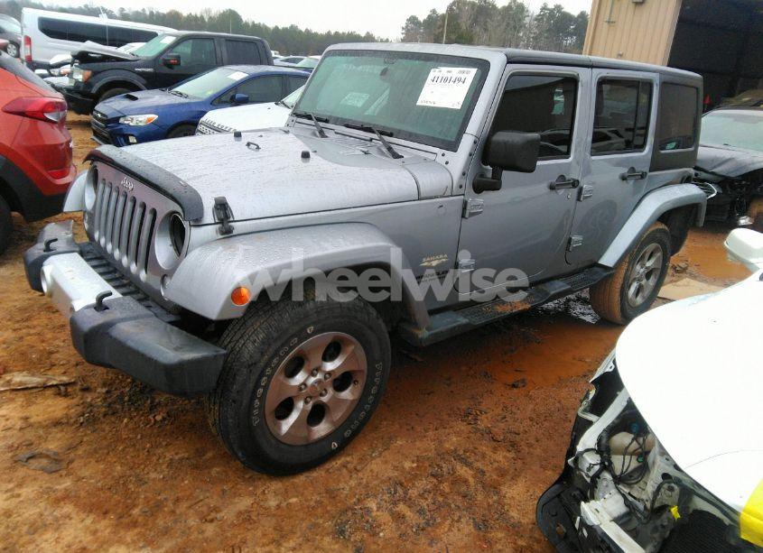Photo 2 of 2014 Jeep Wrangler UNLIMITED SAHARA (VIN 1C4BJWEG5EL110837)