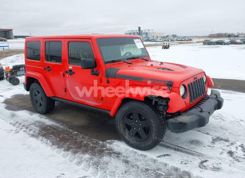 2015 Jeep Wrangler UNLIMITED WRANGLER X (VIN 1C4BJWEG5FL638024) main photo