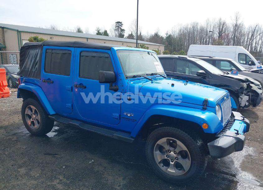 2016 Jeep Wrangler UNLIMITED SAHARA (VIN 1C4BJWEG5GL176436) main photo