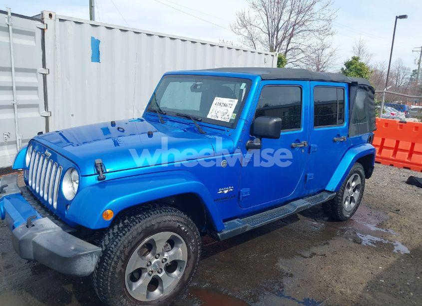 Photo 2 of 2016 Jeep Wrangler UNLIMITED SAHARA (VIN 1C4BJWEG5GL176436)