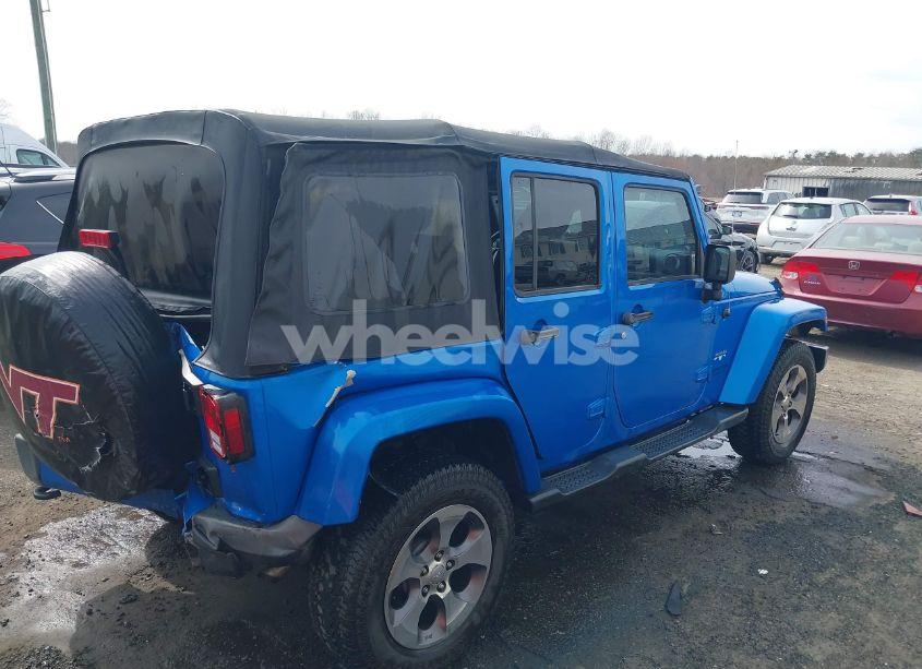 Photo 4 of 2016 Jeep Wrangler UNLIMITED SAHARA (VIN 1C4BJWEG5GL176436)