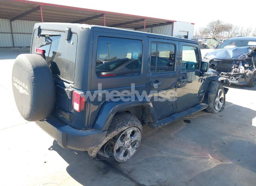 Photo 4 of 2018 Jeep Wrangler JK UNLIMITED SAHARA 4X4 (VIN 1C4BJWEG5JL800369)