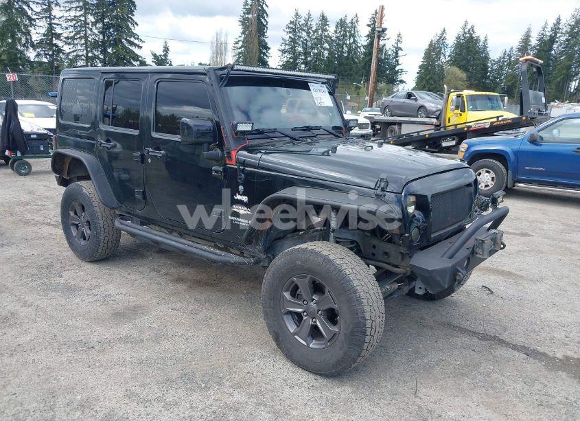 2014 Jeep Wrangler UNLIMITED SAHARA (VIN 1C4BJWEG6EL107526) main photo