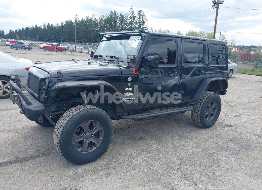 Photo 2 of 2014 Jeep Wrangler UNLIMITED SAHARA (VIN 1C4BJWEG6EL107526)