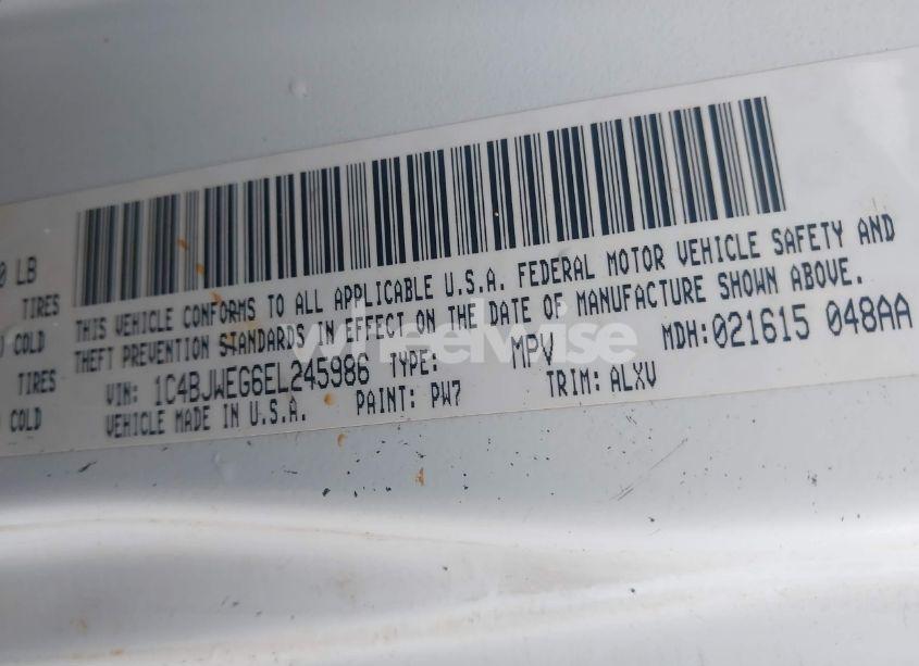 Photo 9 of 2014 Jeep Wrangler UNLIMITED SAHARA (VIN 1C4BJWEG6EL245986)