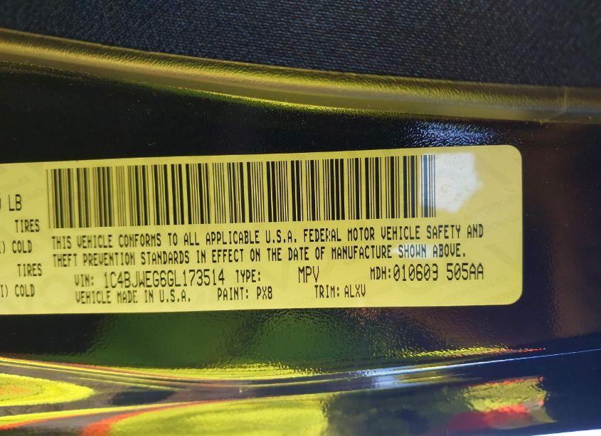 Photo 9 of 2016 Jeep Wrangler UNLIMITED SAHARA (VIN 1C4BJWEG6GL173514)