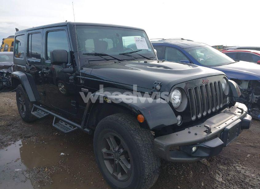 2017 Jeep Wrangler UNLIMITED 75TH ANNIVERSARY EDITION 4X4 (VIN 1C4BJWEG6HL554295) main photo