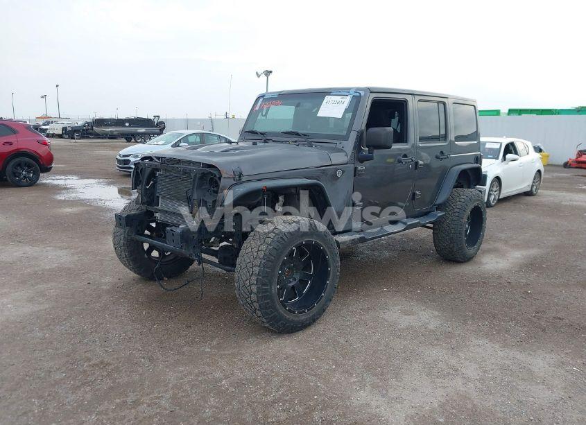 Photo 2 of 2017 Jeep Wrangler UNLIMITED SAHARA 4X4 (VIN 1C4BJWEG6HL581299)