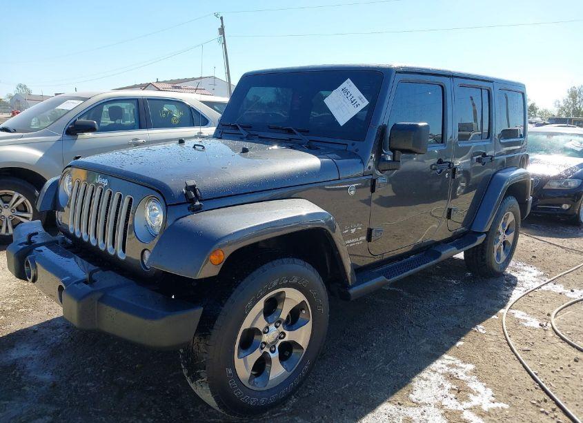 Photo 2 of 2017 Jeep Wrangler UNLIMITED SAHARA 4X4 (VIN 1C4BJWEG6HL665641)