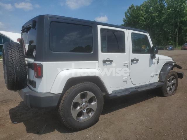 Photo 6 of 2018 JEEP WRANGLER UNLIMITED SAHARA (VIN 1C4BJWEG6JL937398)