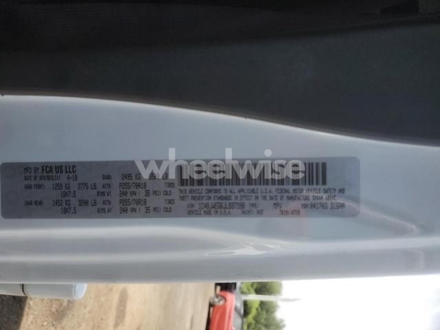 Photo 7 of 2018 JEEP WRANGLER UNLIMITED SAHARA (VIN 1C4BJWEG6JL937398)