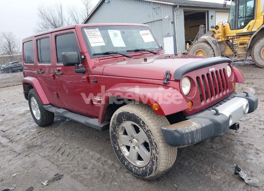 2012 Jeep Wrangler UNLIMITED SAHARA (VIN 1C4BJWEG7CL133923) main photo