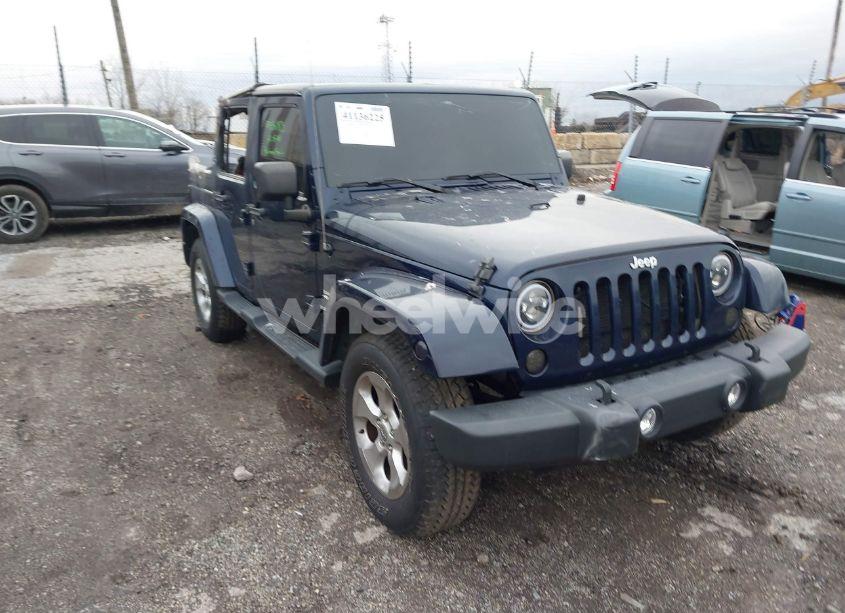 2013 Jeep Wrangler UNLIMITED SAHARA (VIN 1C4BJWEG7DL574940) main photo