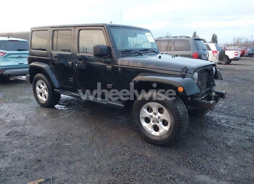 2014 Jeep Wrangler UNLIMITED SAHARA (VIN 1C4BJWEG7EL130734) main photo