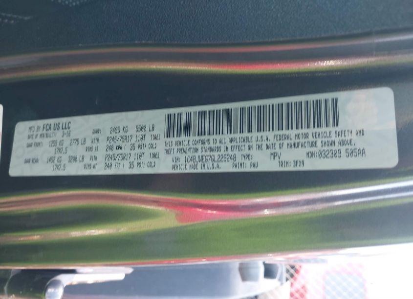 Photo 9 of 2016 Jeep Wrangler UNLIMITED 75TH ANNIVERSARY (VIN 1C4BJWEG7GL229248)