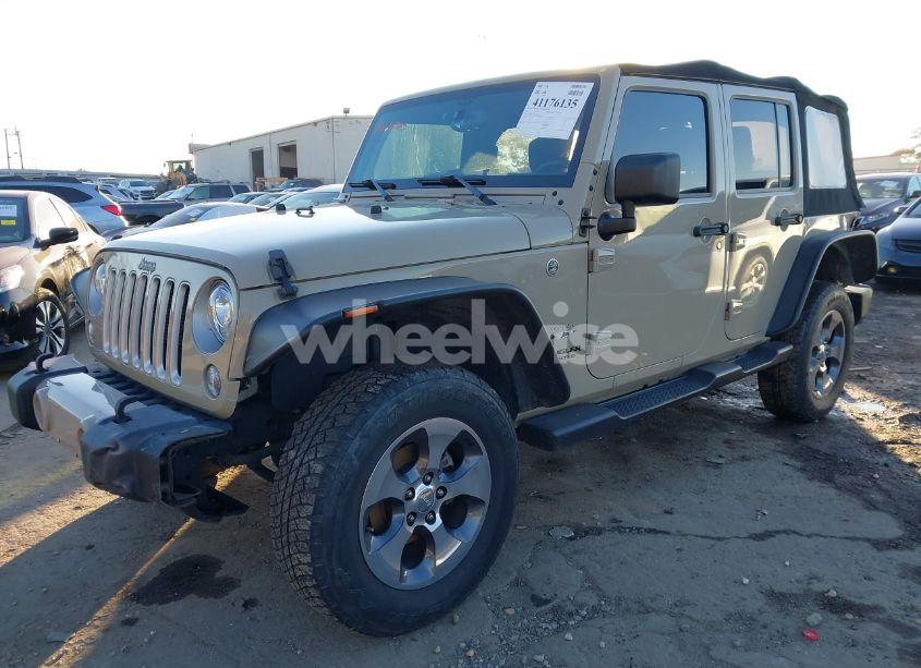 Photo 2 of 2017 Jeep Wrangler UNLIMITED SAHARA 4X4 (VIN 1C4BJWEG7HL664840)