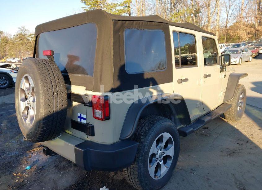 Photo 4 of 2017 Jeep Wrangler UNLIMITED SAHARA 4X4 (VIN 1C4BJWEG7HL664840)