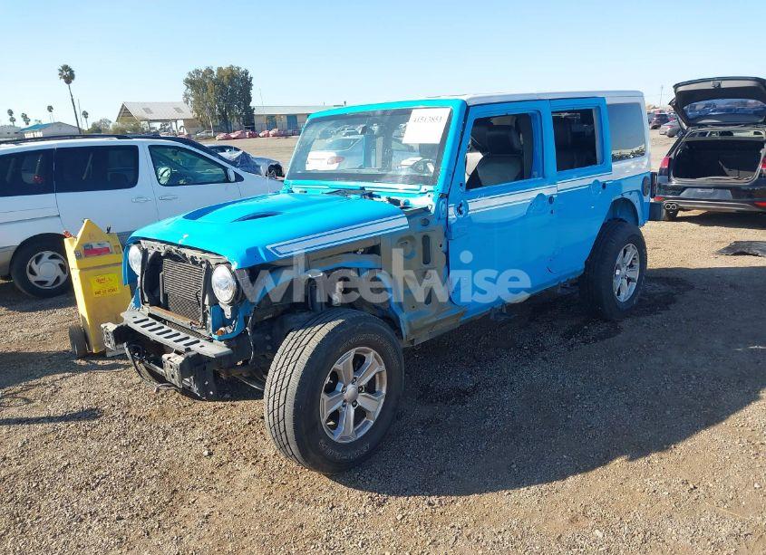 Photo 2 of 2017 Jeep Wrangler UNLIMITED 75TH ANNIVERSARY EDITION 4X4/CHIEF EDITION 4X4/SAHARA 4X4/SMOKY MOUNTAIN 4X4/WINTER 4X4 (VIN 1C4BJWEG7HL697322)