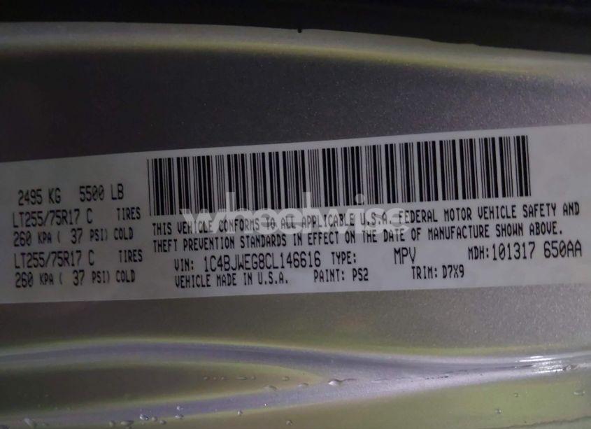 Photo 9 of 2012 Jeep Wrangler UNLIMITED ARCTIC (VIN 1C4BJWEG8CL146616)