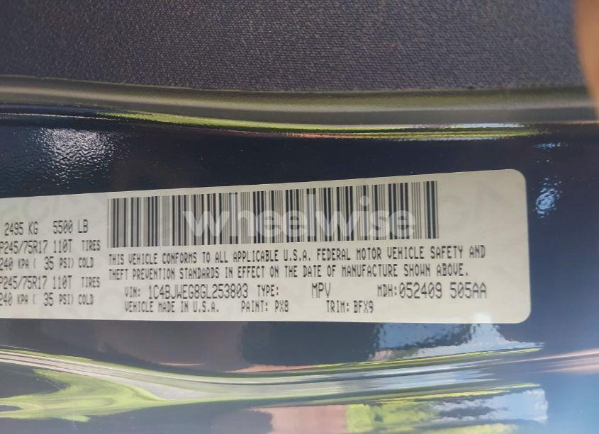 Photo 9 of 2016 Jeep Wrangler UNLIMITED 75TH ANNIVERSARY (VIN 1C4BJWEG8GL253803)