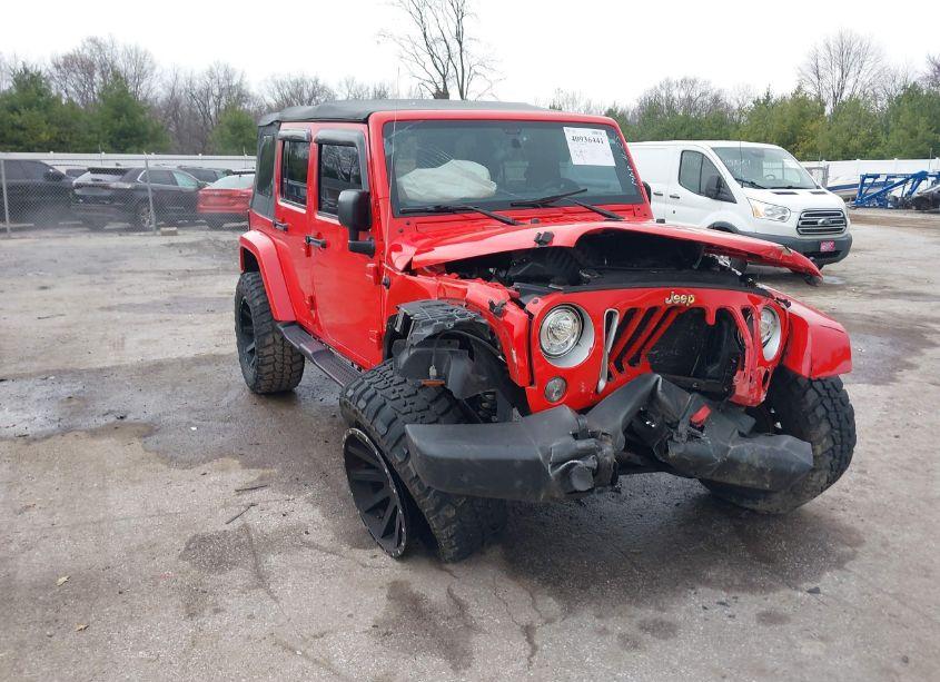 2017 Jeep Wrangler UNLIMITED SAHARA 4X4 (VIN 1C4BJWEG8HL532234) main photo
