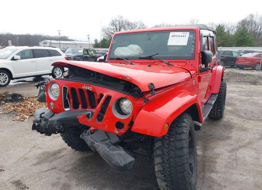 Photo 2 of 2017 Jeep Wrangler UNLIMITED SAHARA 4X4 (VIN 1C4BJWEG8HL532234)