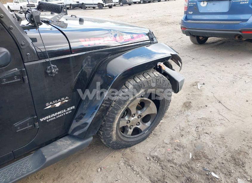 Photo 6 of 2017 Jeep Wrangler UNLIMITED SAHARA 4X4 (VIN 1C4BJWEG8HL711566)