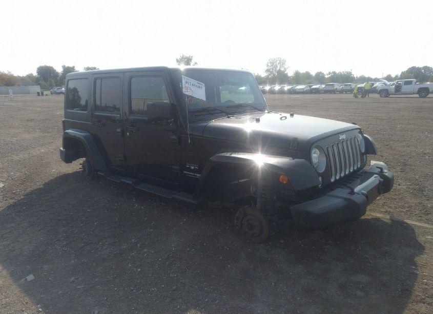 2018 Jeep Wrangler JK UNLIMITED SAHARA (VIN 1C4BJWEG8JL913796) main photo