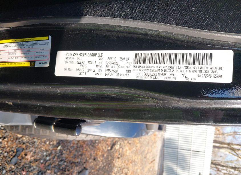 Photo 9 of 2012 Jeep Wrangler UNLIMITED SAHARA (VIN 1C4BJWEG9CL107985)