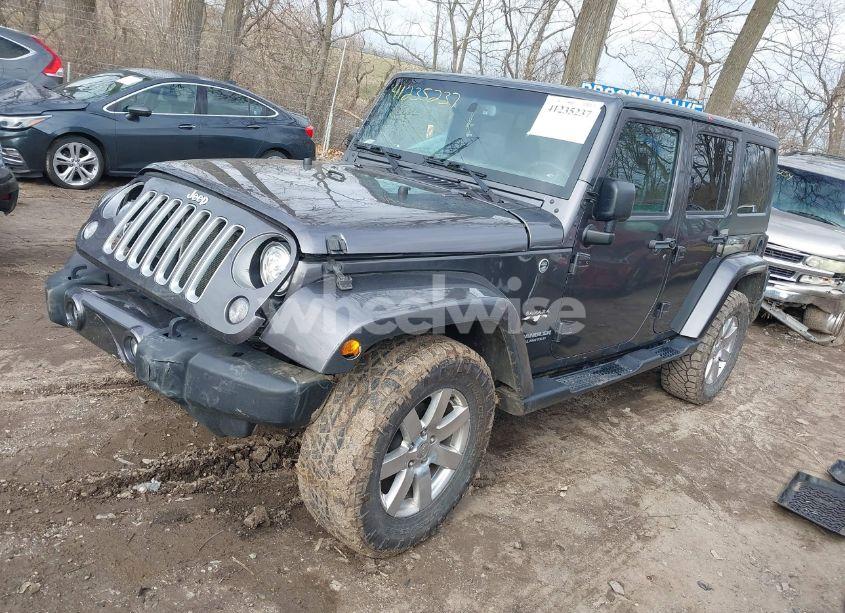 Photo 2 of 2017 Jeep Wrangler UNLIMITED SAHARA 4X4 (VIN 1C4BJWEG9HL541041)