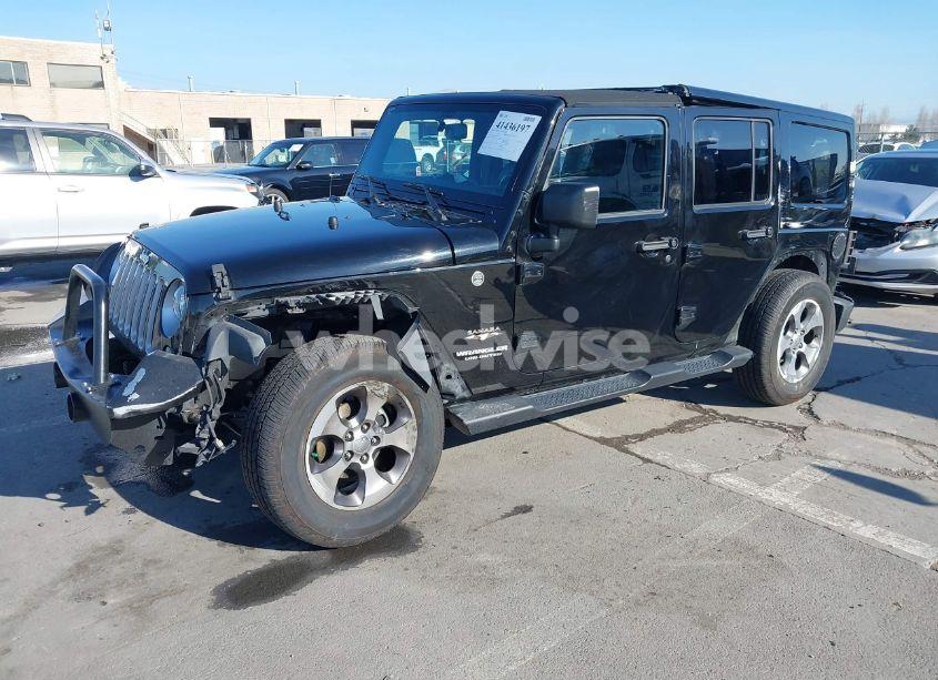 Photo 2 of 2017 Jeep Wrangler UNLIMITED SAHARA 4X4 (VIN 1C4BJWEG9HL658652)